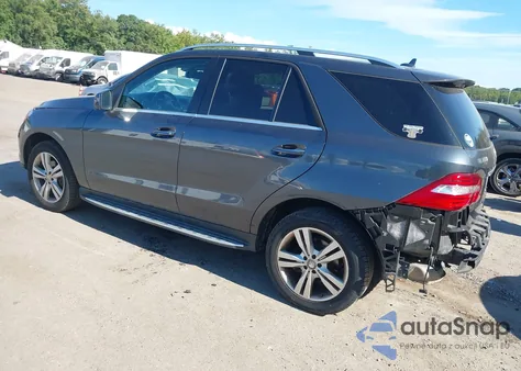 2013 Mercedes-Benz Ml 350 4Matic from USA, damaged, VIN 4JGDA5HB3DA124468